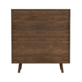 Bohemian Bar Cabinet, Natural Rattan Doors, Removable Wine Rack In Walnut Natural Walnut Boho Mdf