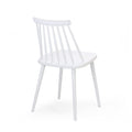 Dining Chair White Polypropylene