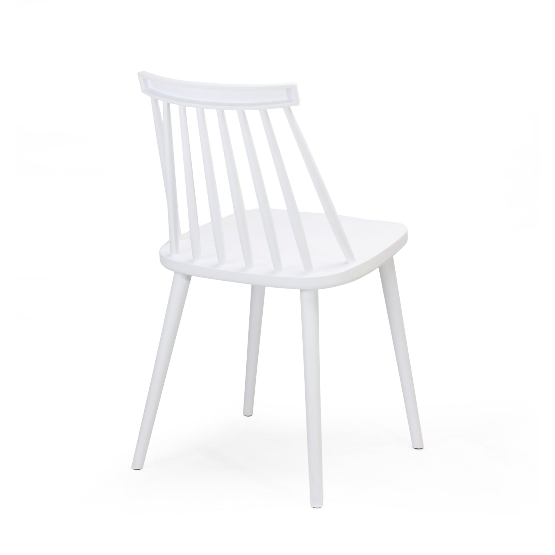 Dining Chair White Polypropylene