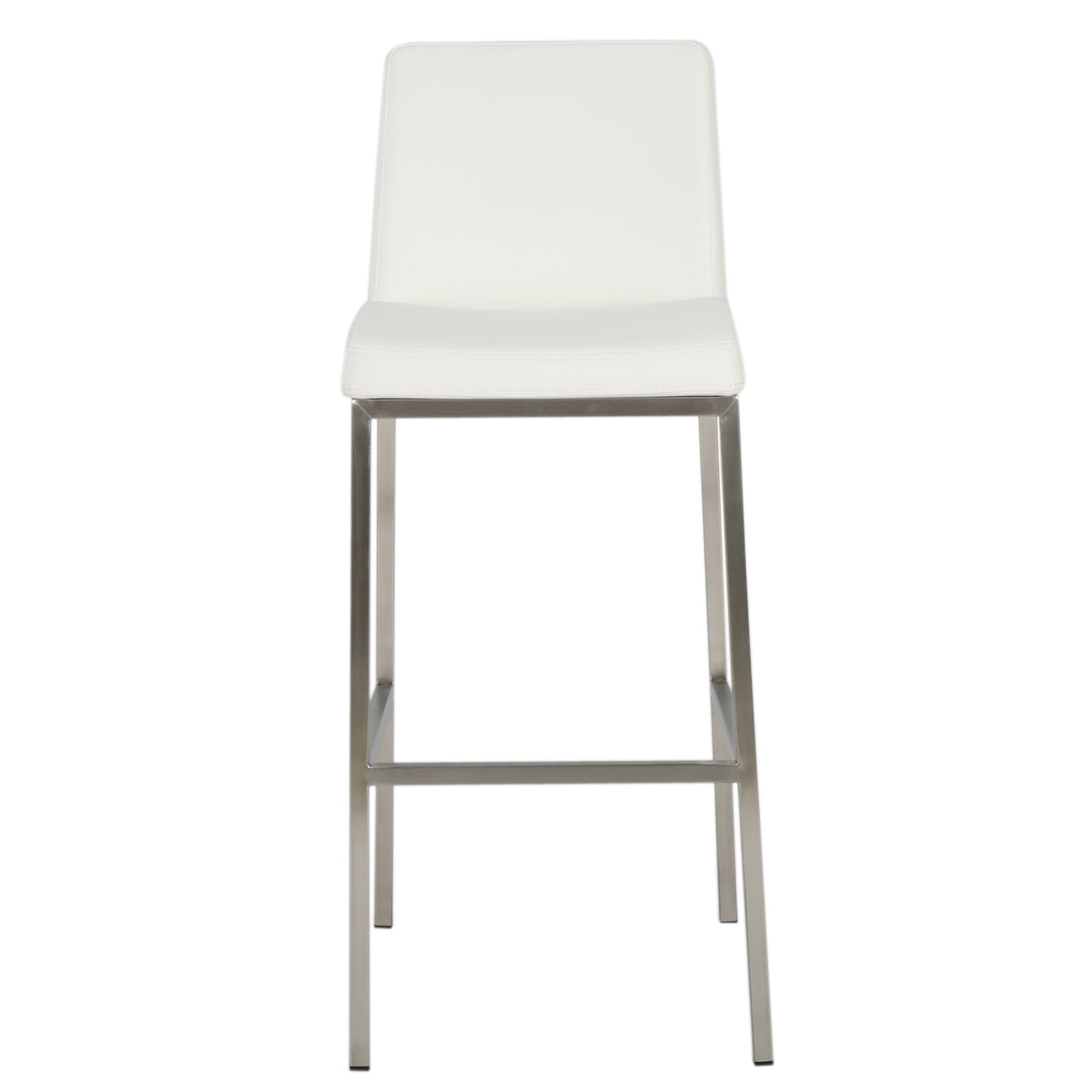 Barstool White Wood