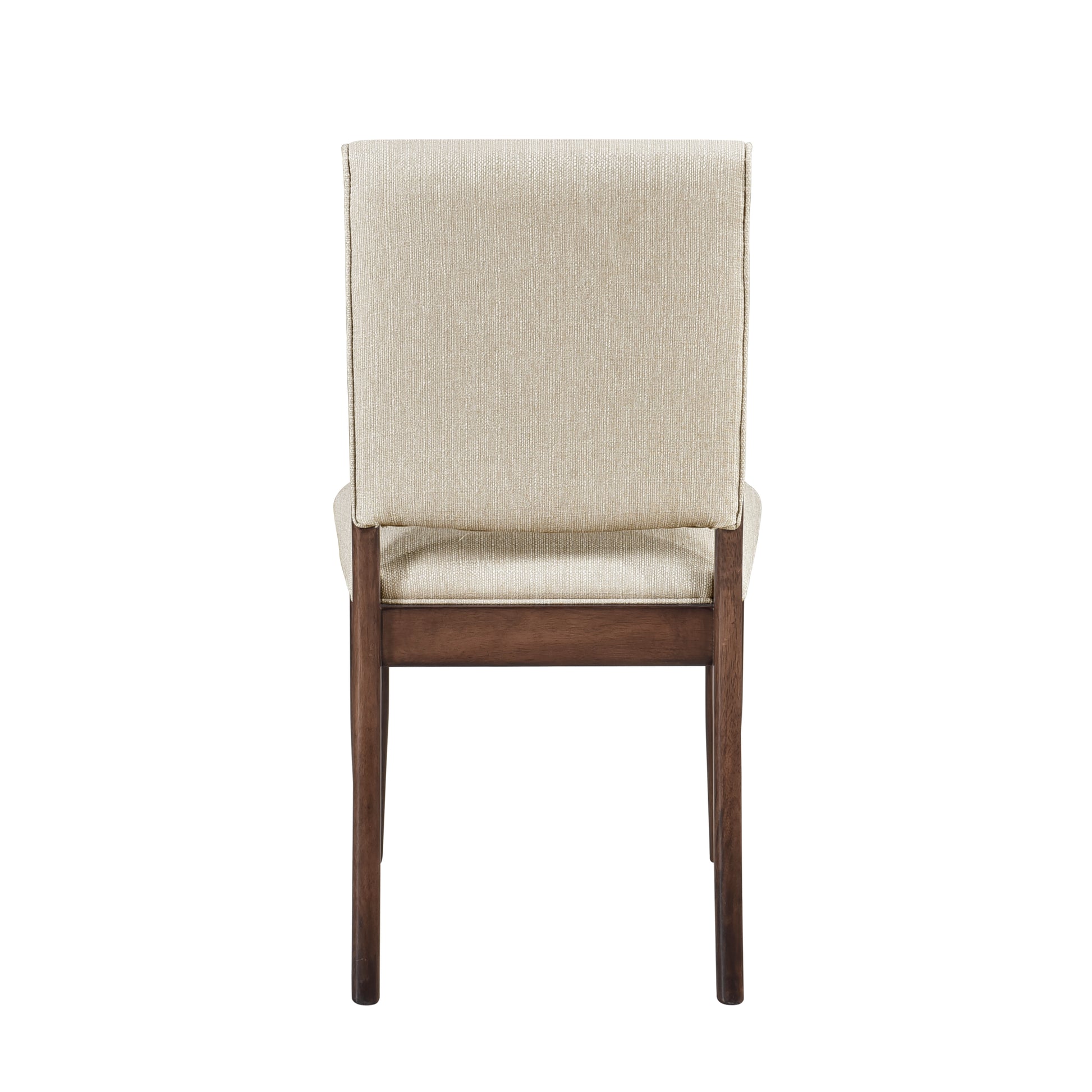 Modern Design 6Pc Dining Set Table Bench And 4X Side Chairs Fabric Upholstered Seat Brown Finish Wooden Dining Kitchen Furniture Brown Mix Seats 6 Dining Room Bench Seating Modern Dining Table With Chair And Bench Wood