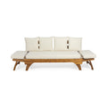 Serene Daybed Full Teak Fabric