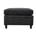 U Shaped Sectional Couch Convertible Sectional Couch With Double Chaise 6 Seat Sectional Sofa For Living Room Dark Gray Dining Room Fabric 6 Seat