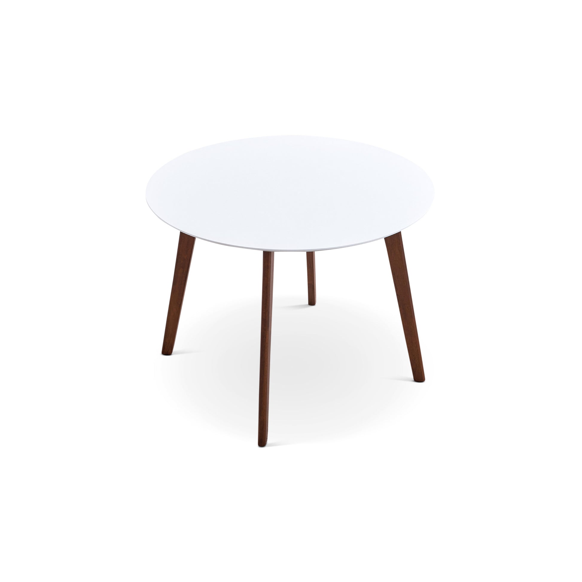 Carlton White Top Dining Table Brown,White Seats 4 Brown Dining Room Rubberwood Oval Mdf,Solid Wood