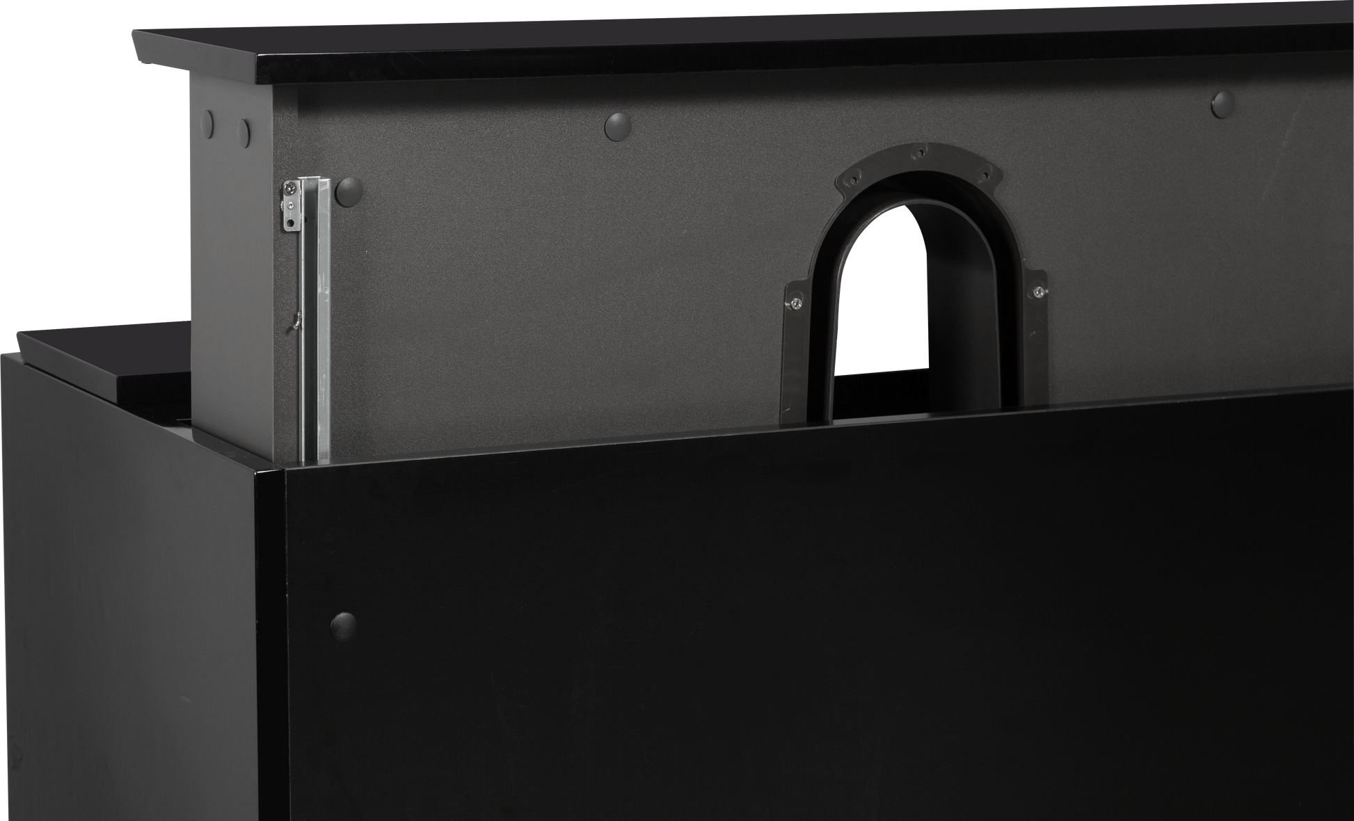 72" Floating Bathroom Vanity With Sink, Modern Wall Mounted Bathroom Storage Vanity Cabinet With 2 Resin Top Basin And 4 Soft Close Drawers, Glossy Black 24V11 72Gb 4 Black Bathroom Wall Mounted