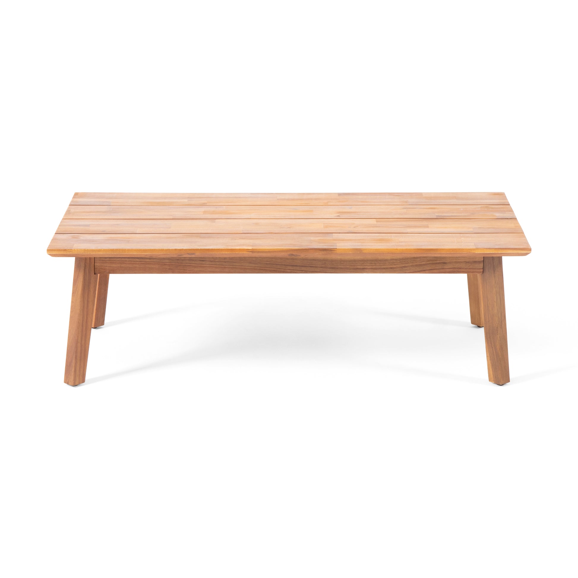 Brooklyn Seat Coffee Table Teak Wood Waterproof Fabric