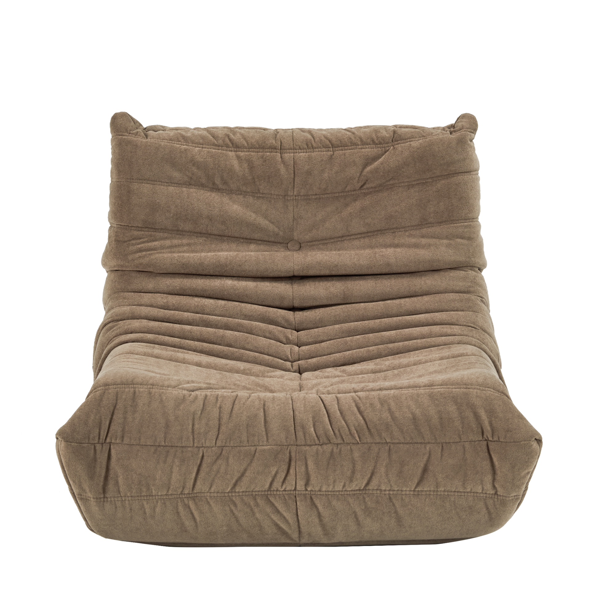 Floor Sofa Bean Bag Chair For Adults Fireside Bean Bag Lounger Memory Foam Chair For Home, Office, Apartment Or Gaming Venue Matte Brown Polyester Primary Living Space Firm Art Deco Armless Foam Polyester Blend