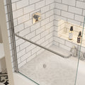 Bath Tub Pivot Shower Screen, With 1 4