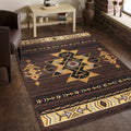 Tribes Gc Yls4005 Brown 5 Ft. 3 In. X 7 Ft. 3 In. Southwest Area Rug Brown Polypropylene