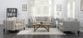 Doyle Gray Accent Chair Gray Foam Engineered Wood