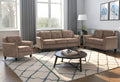 Fashionable Living Room Sofa For 1 People, Brown Velvet Fabric Antique Brown Velvet Wood Primary Living Space Soft Cushion Back Extra Heavy Duty American Traditional Square Arms Down Filling Velvet 1 Seat