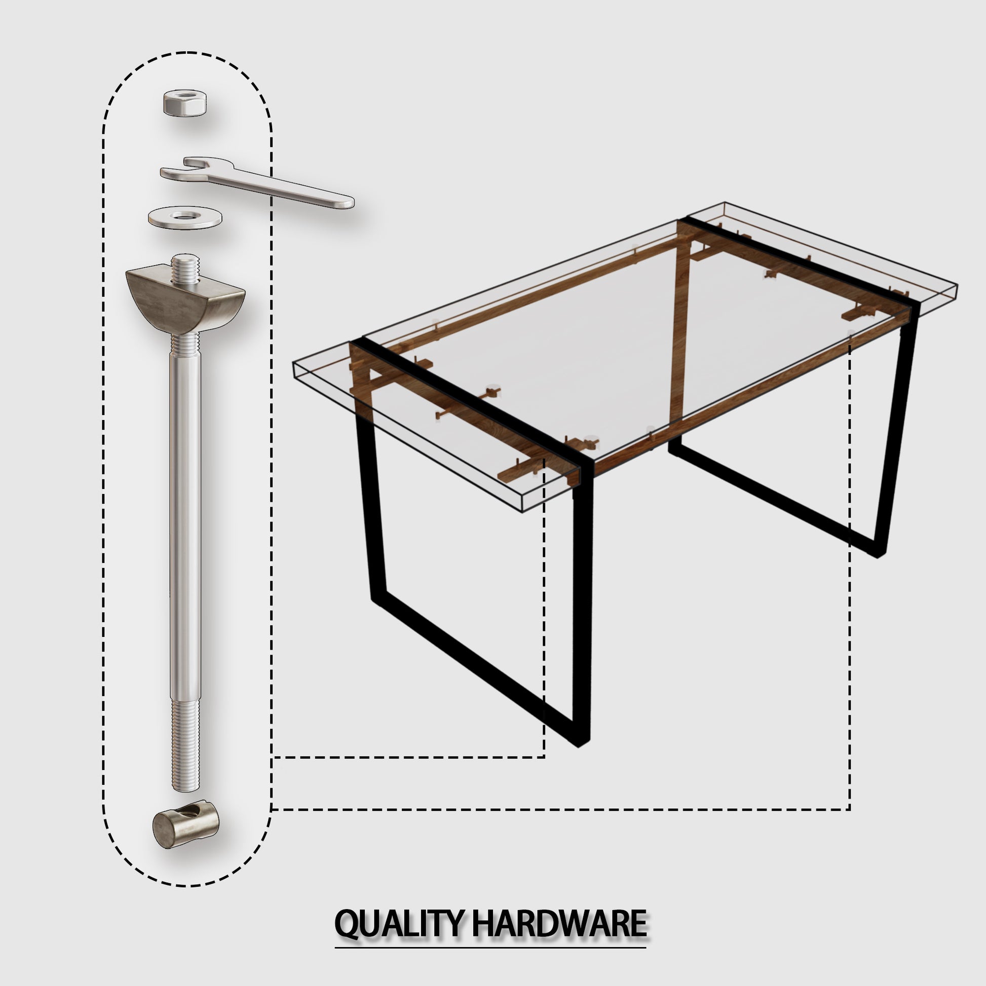Mdf Natural Wood Dining Table And Modern Dining Chair 4 Piece Set, Medieval Wooden Kitchen Dining Table Set, Rectangular Metal Base, Dining Table And Suede Chair Brown Green Mdf