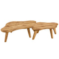 Modern Minimalist Wood Color Table Top Coffee Table. Log Style Coffee Table.Cloud Shape Gives You A Experience, Computer Desk. The Game Table. Suitable For Dining And Living Rooms. Wood Mdf