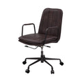 Mars Top Office Chair With Swivel Solid Brown Office Office Chairs Solid Back Swivel Genuine Leather