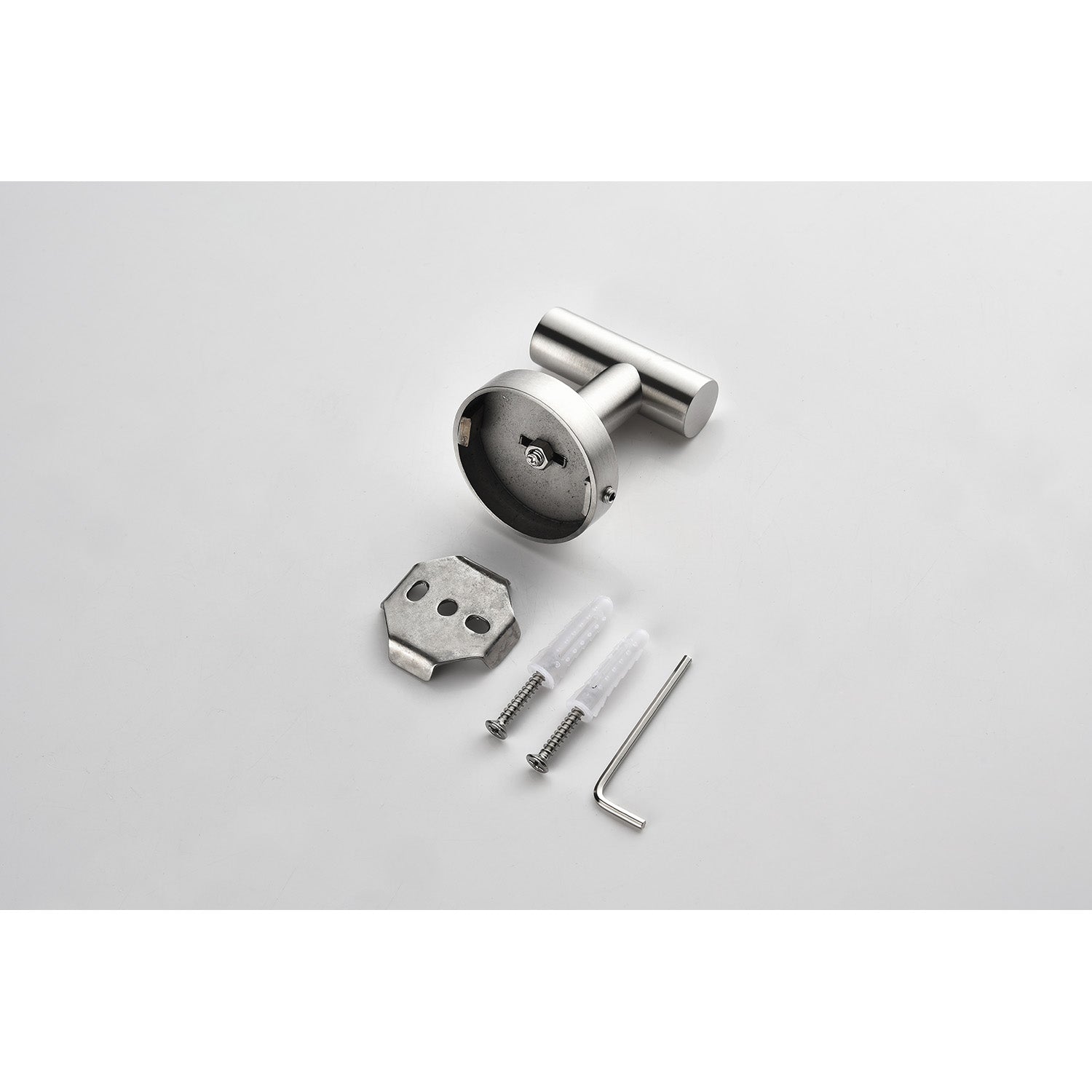 4 Piece Bathroom Hardware Set Brushed Nickel Stainless Steel