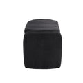 Coolmore Storage Ottoman,Bedroom End Bench,Upholstered Fabric Storage Ottoman With Safety Hinge, Entryway Padded Footstool, Ottoman Bench For Living Room & Bedroom Black Black Primary Living Space Foam Corduroy