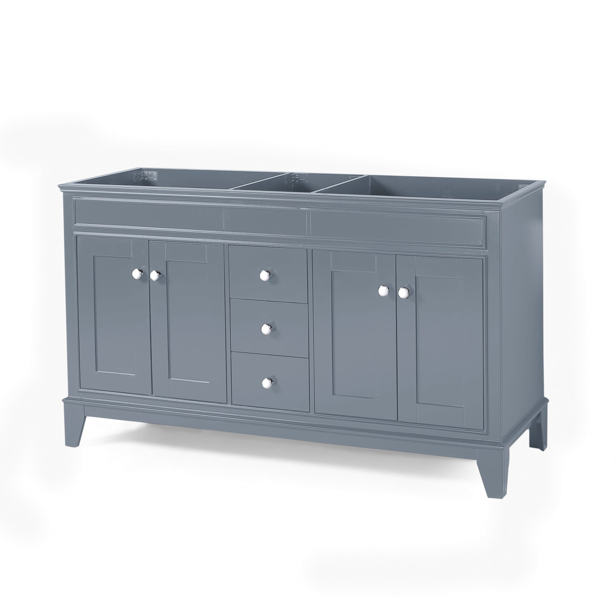 60'' CABINET gray-plywood