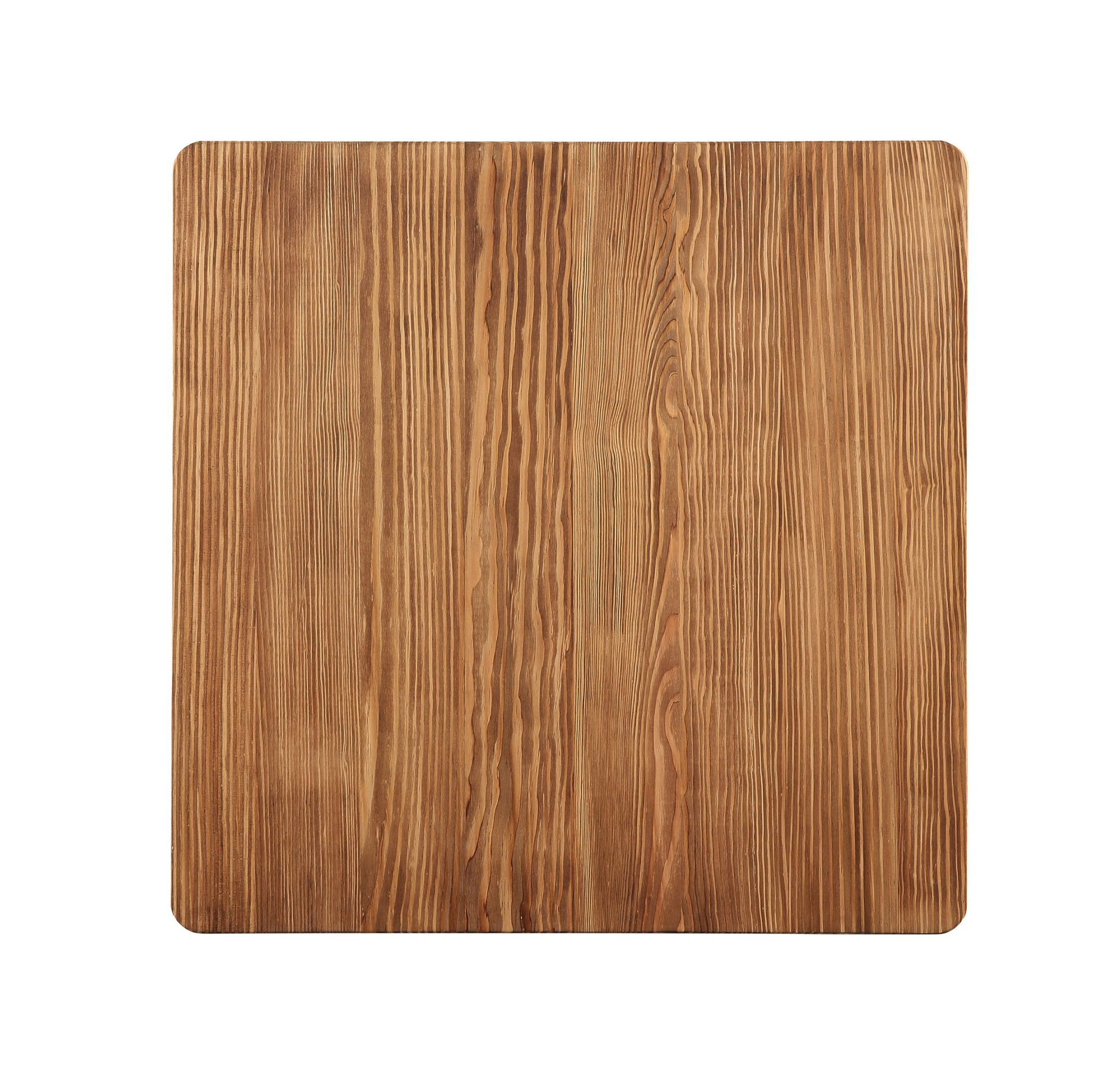 Retro Natural And Black Square Bar Table Natural Black Primary Living Space Modern Pine Rectangular Wood Metal