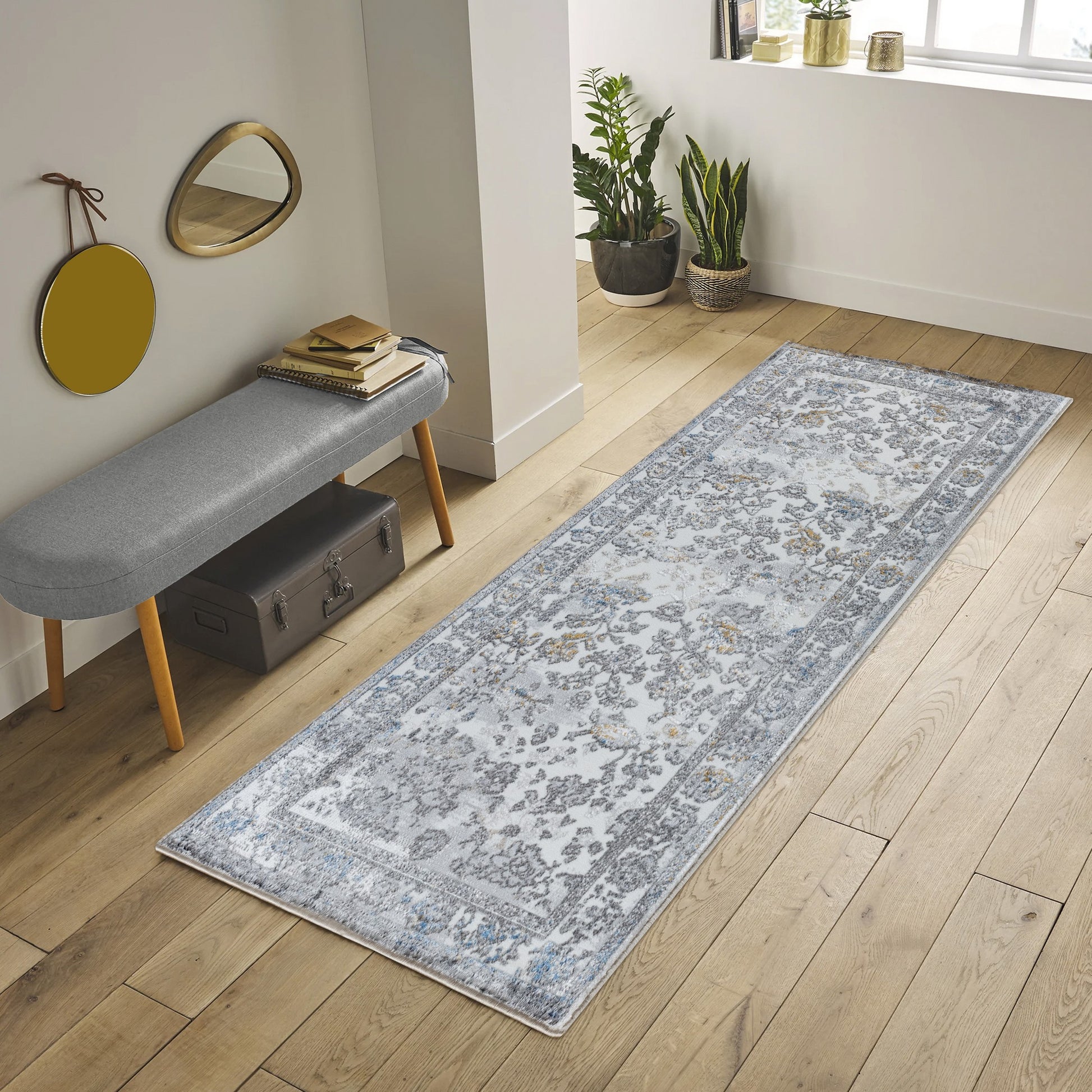 Legacy Gc Cam8002 Multi 7 Ft. 10 In. X 9 Ft. 10 In. Area Rug Grey Polyester