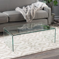 Coffee Table 12Mm Tempered Bent Glass Clear Tempered Glass