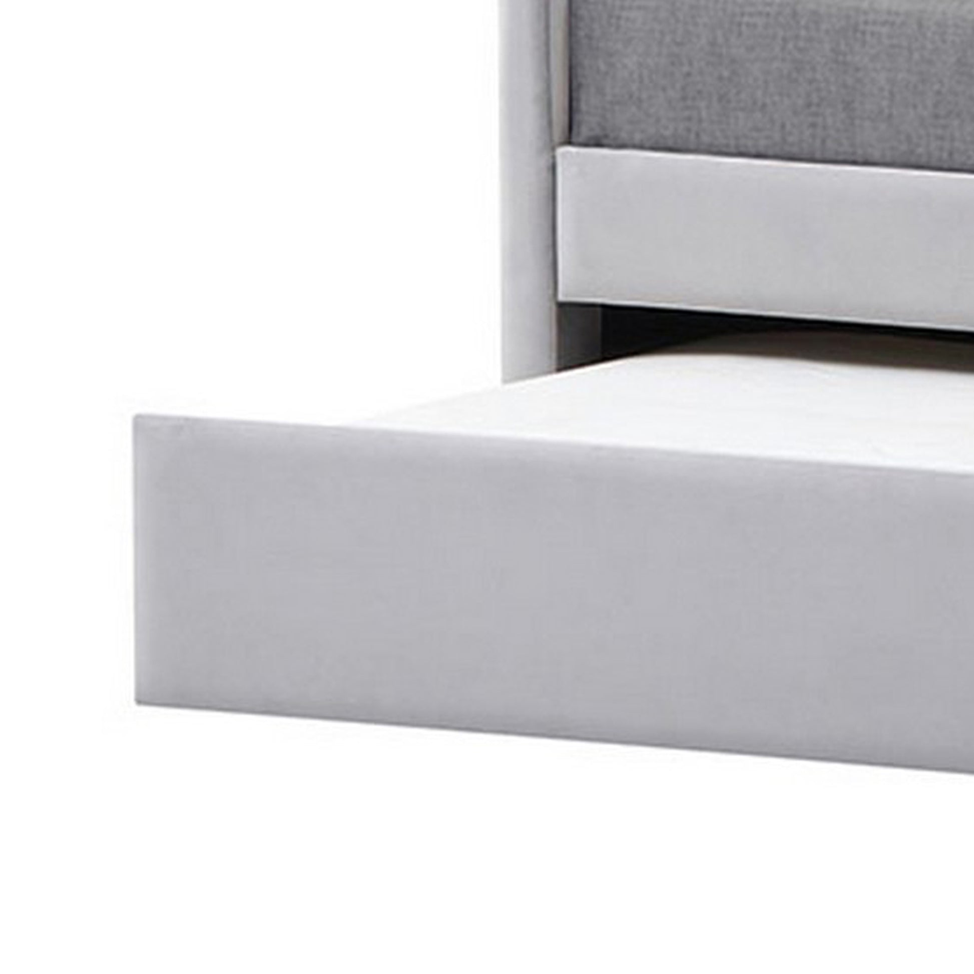 Modern Twin Daybed With Trundle, Trim Backing, Soft Gray Velvet Twin Gray Solid Wood