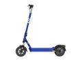 Dual Suspension Electric Scooter W 43.5 Miles Max Operating Range & 24 Mph Max Speed Blue Blue Aluminum