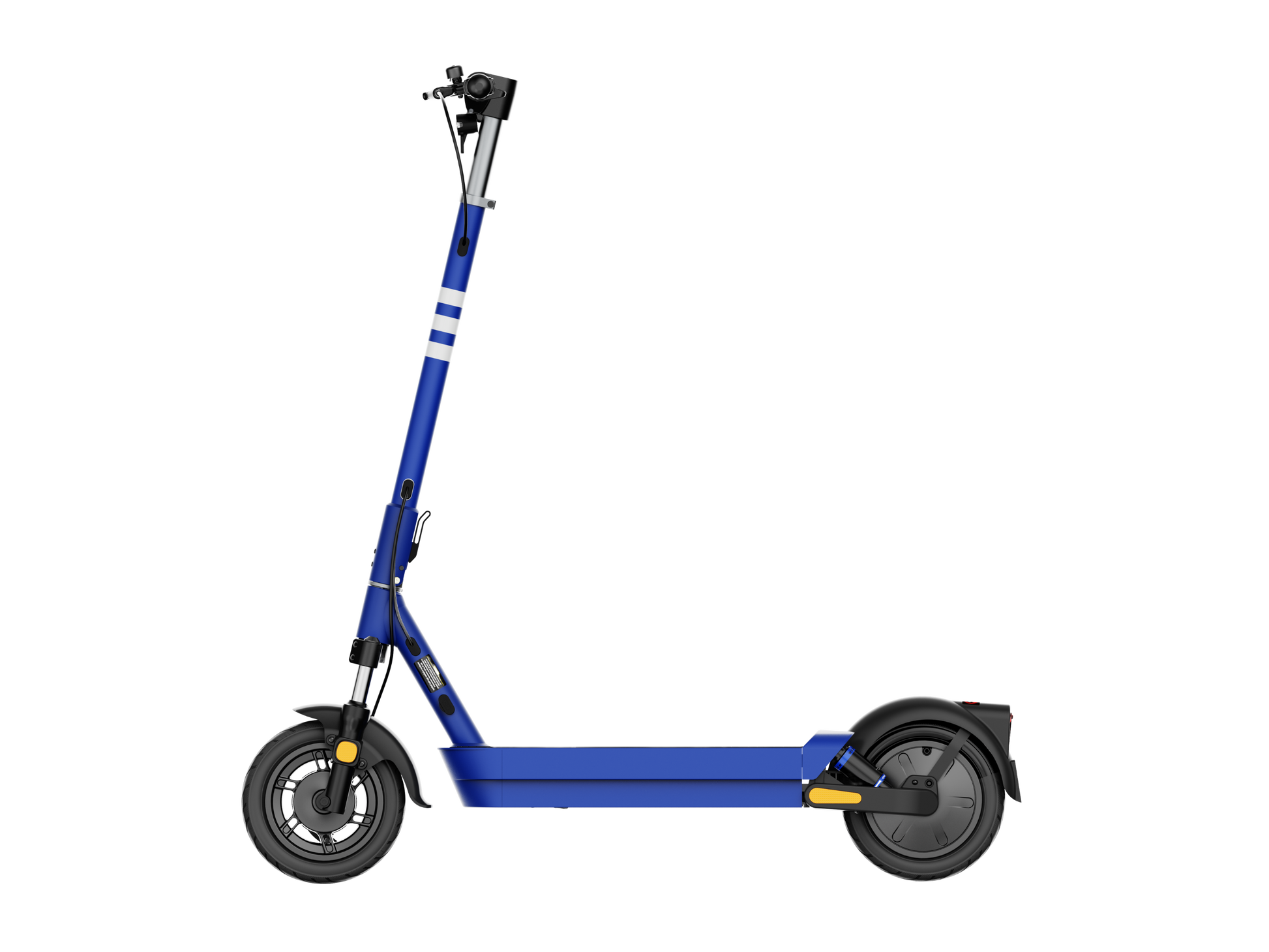 Dual Suspension Electric Scooter W 43.5 Miles Max Operating Range & 24 Mph Max Speed Blue Blue Aluminum