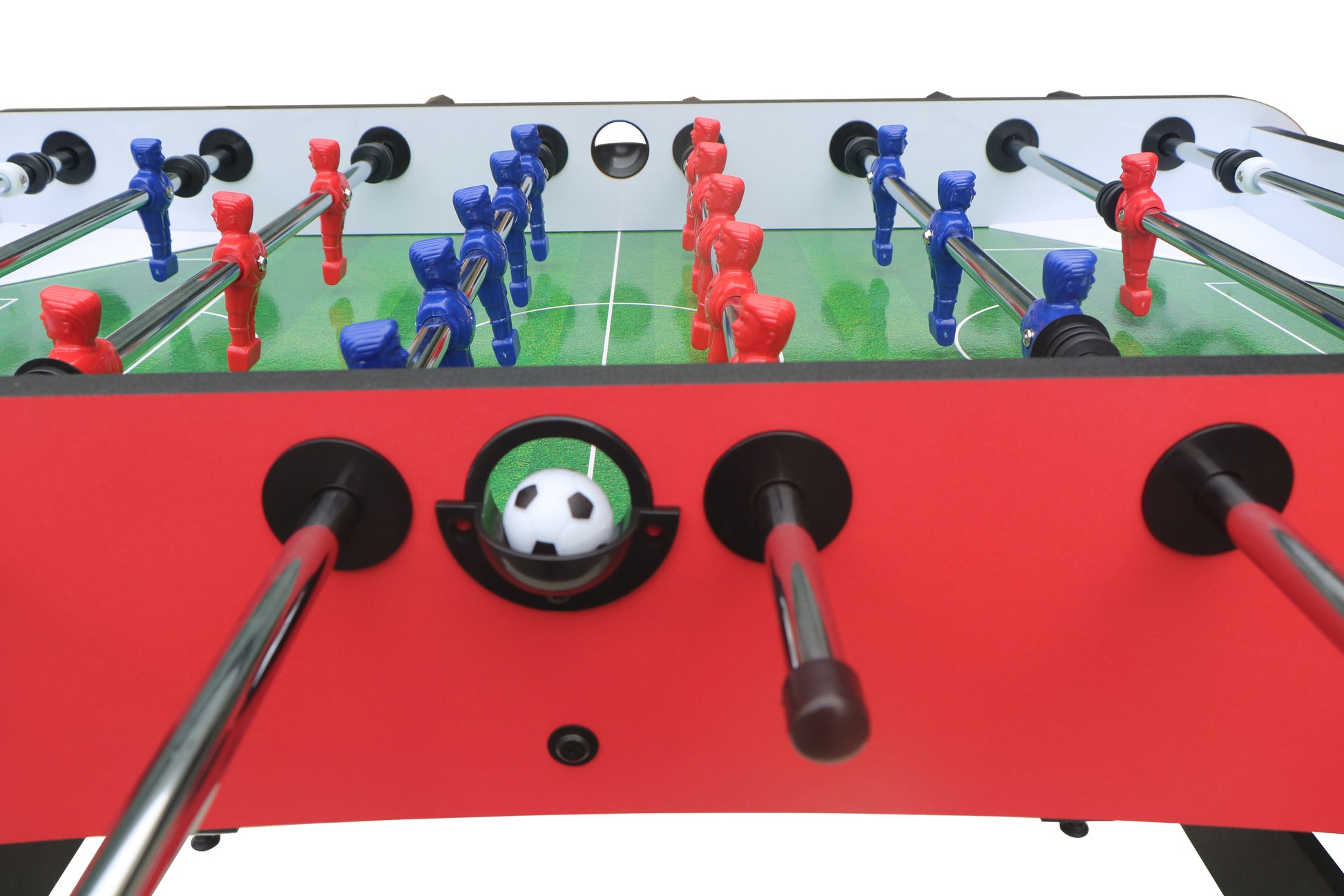 Soccer Table,Foosball Table,Football Table,Game Table, Table Soccer,Table Football,Children'S Game Table,Table Games,Indoor Games Balls Sports White Red Without Adjustable Weight Dining Room