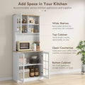 Homcom Kitchen Pantry Cabinet, 72