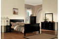 Black 5 Drawer Chest Black Bedroom Particle Board Mdf