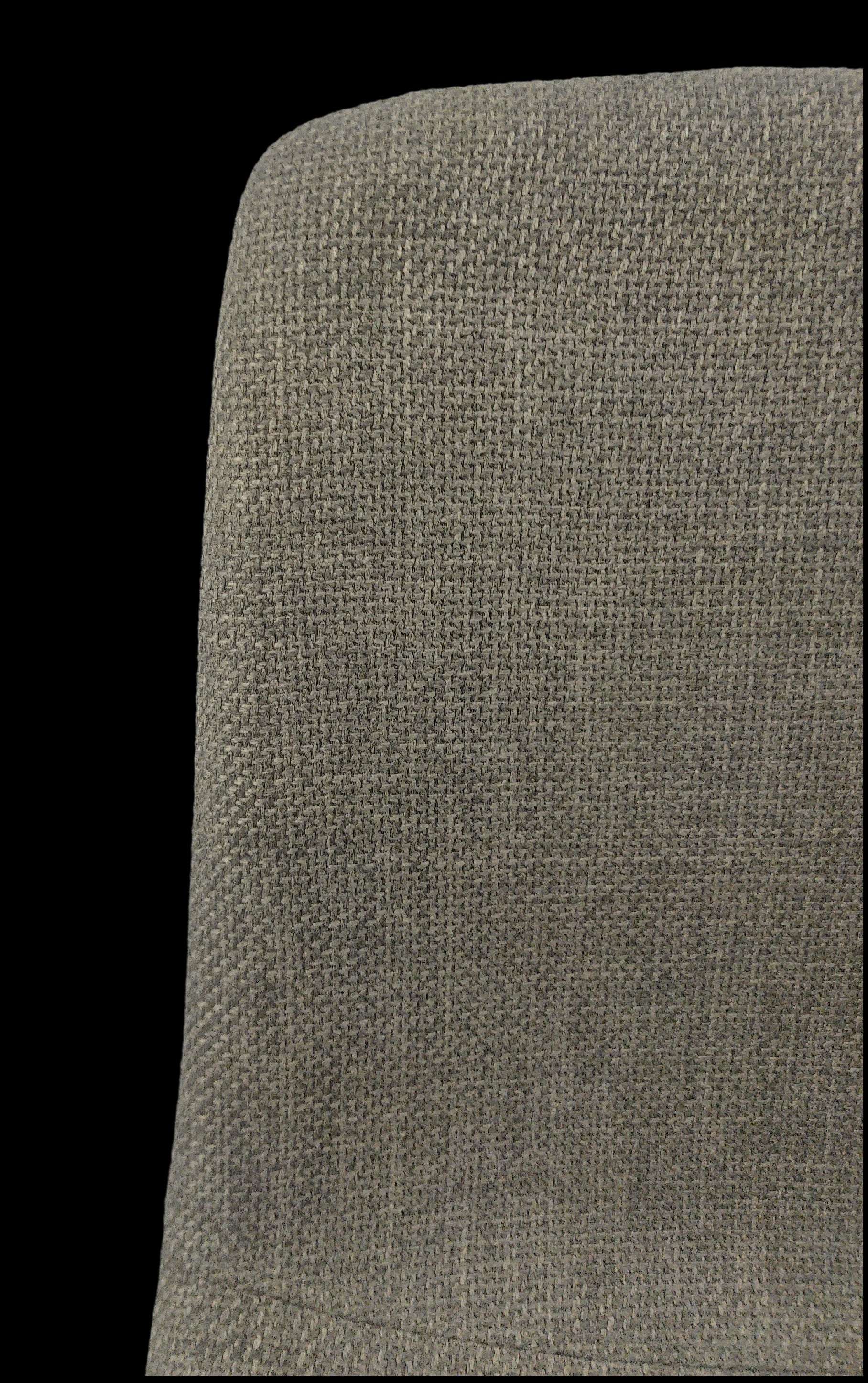 Dining Chairs Set Of 4,Modern Kitchen Dining Room Chairs,Upholstered Dining Accent Chairs In Linen Cushion Seat And Sturdy Black Metal Legs Grey Light Gray Foam Linen