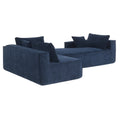 9587B Package Dark Blue Chenille 1 Seat