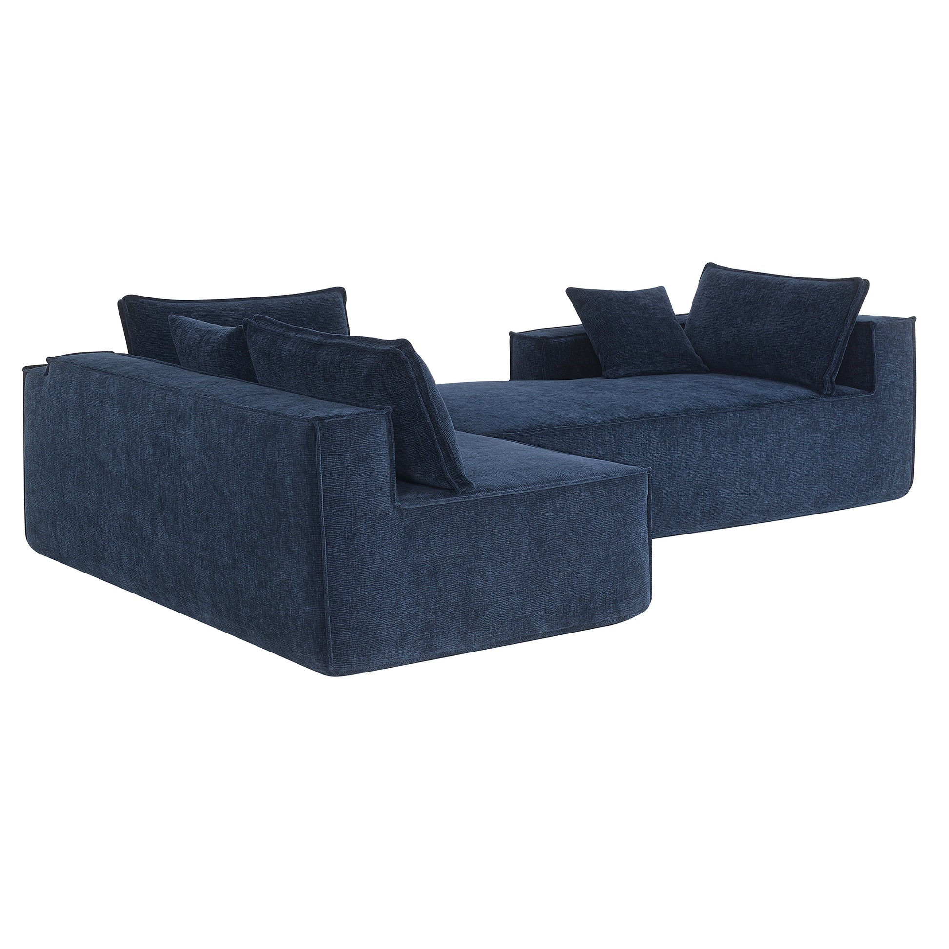 9587B Package Dark Blue Chenille 1 Seat