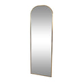 Length Mirror Antique Brass Mdf