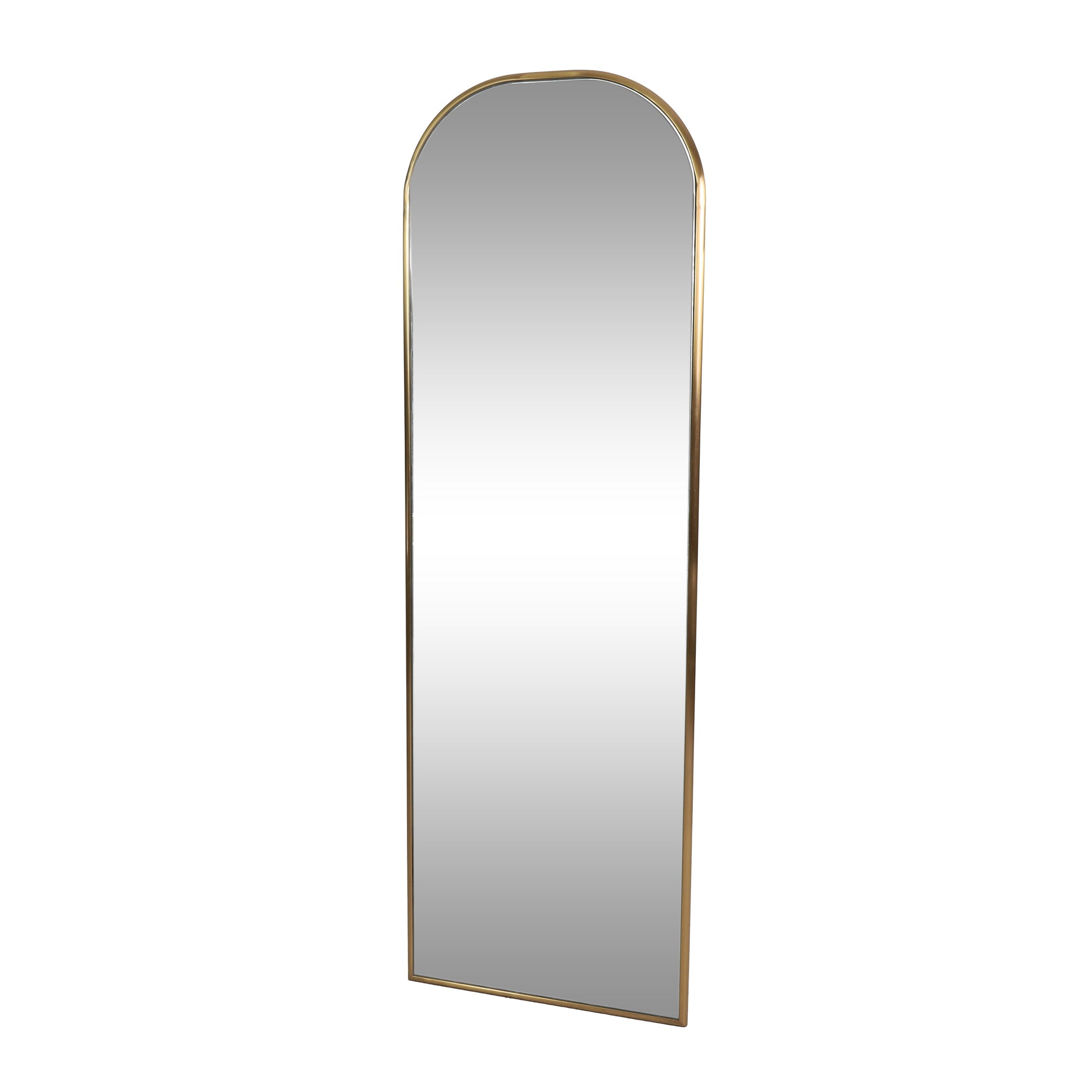 Length Mirror Antique Brass Mdf