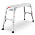 Aluminum Work Platform Large Size Step Stool Folding Portable Work Bench 40