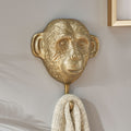 Monkey Hanger Antique Brass Aluminium