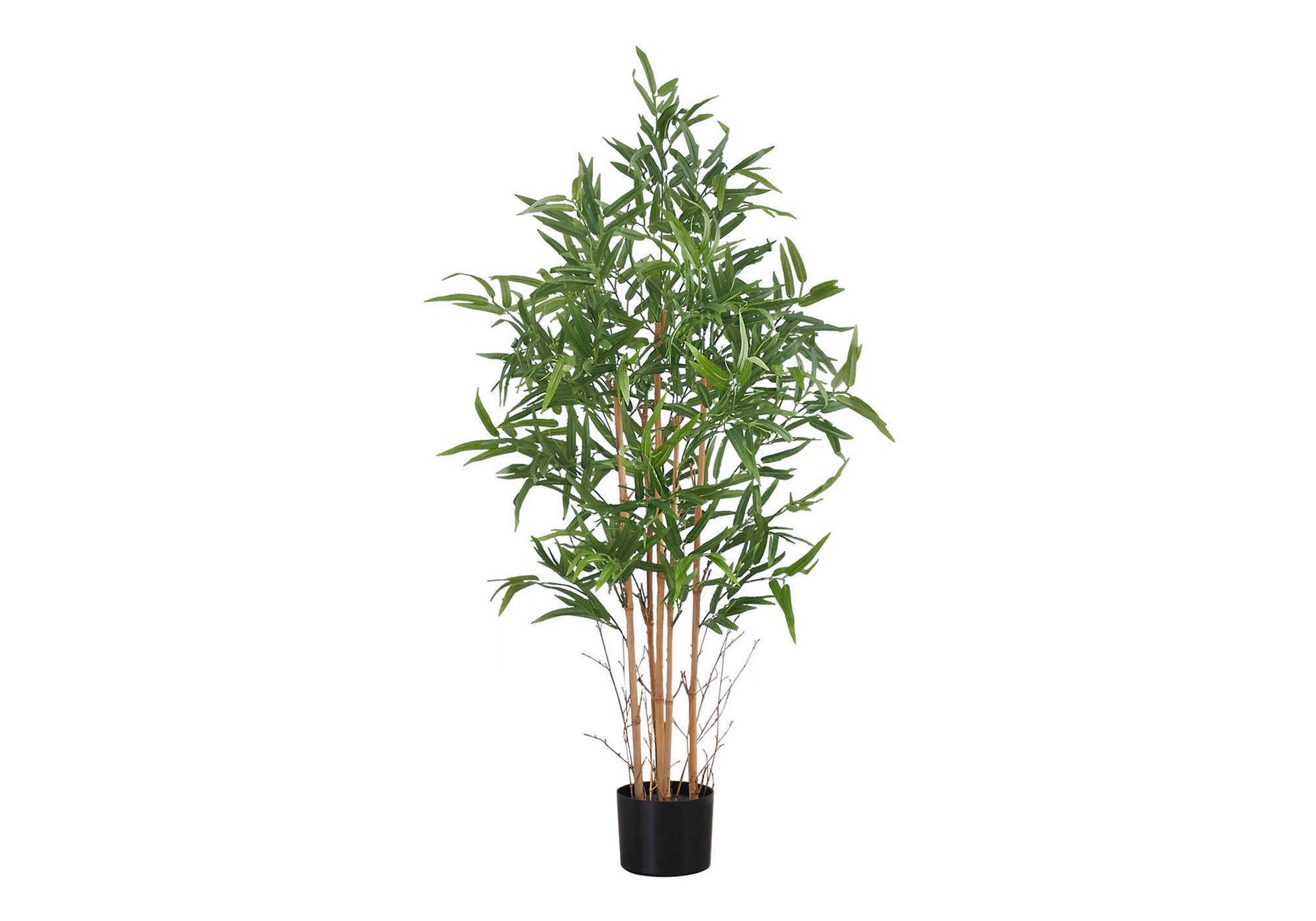 house plant fake Artificial Plant, 50" Tall, Bamboo Tree, Indoor, Faux, Fake, Floor, Gr