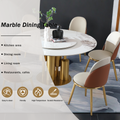 Modern Marble Dining Table, 59