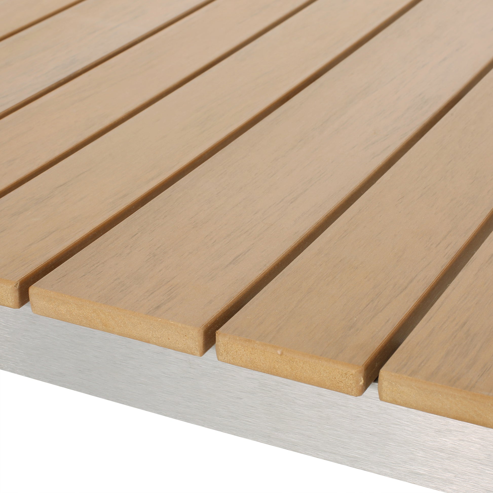 Dining Table, Silver Natural Natural Wood