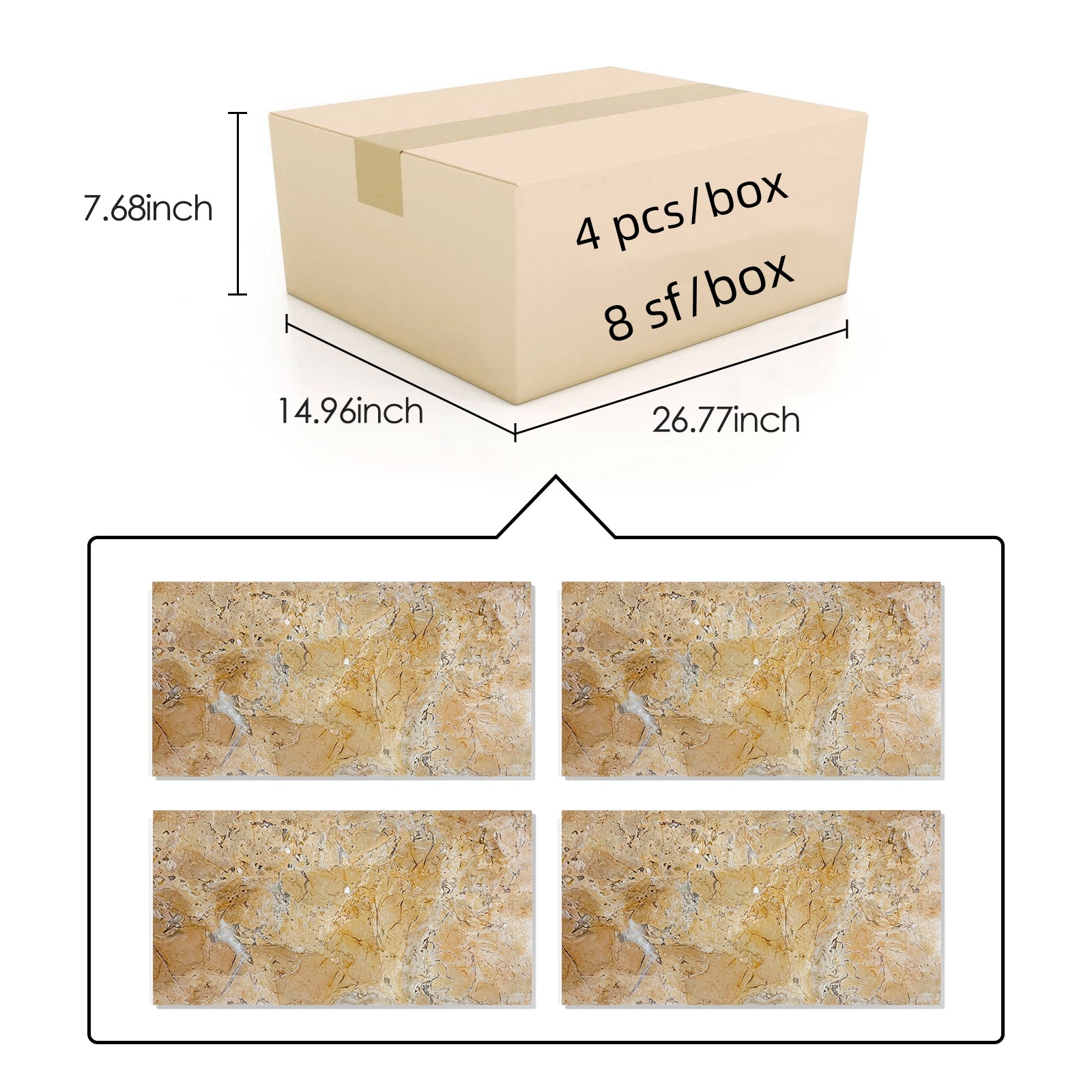 12*24 Gold Yellow Beige Natural Marble, For Floor And Wall, Polished Marble Tile, Natural Stone Square Beige Gold Classic,European,Luxury Marble Marble Building&Structures