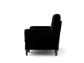 Black Corduroy Sectional Sofa: Convertible 3 Seaters Sofa, L Shaped Sofa, And Bed Black Velvet Metal Primary Living Space Medium Soft Loose Back Pillow Top Arms Foam Fabric Metal 3 Seat