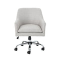 Office Chair Beige Fabric