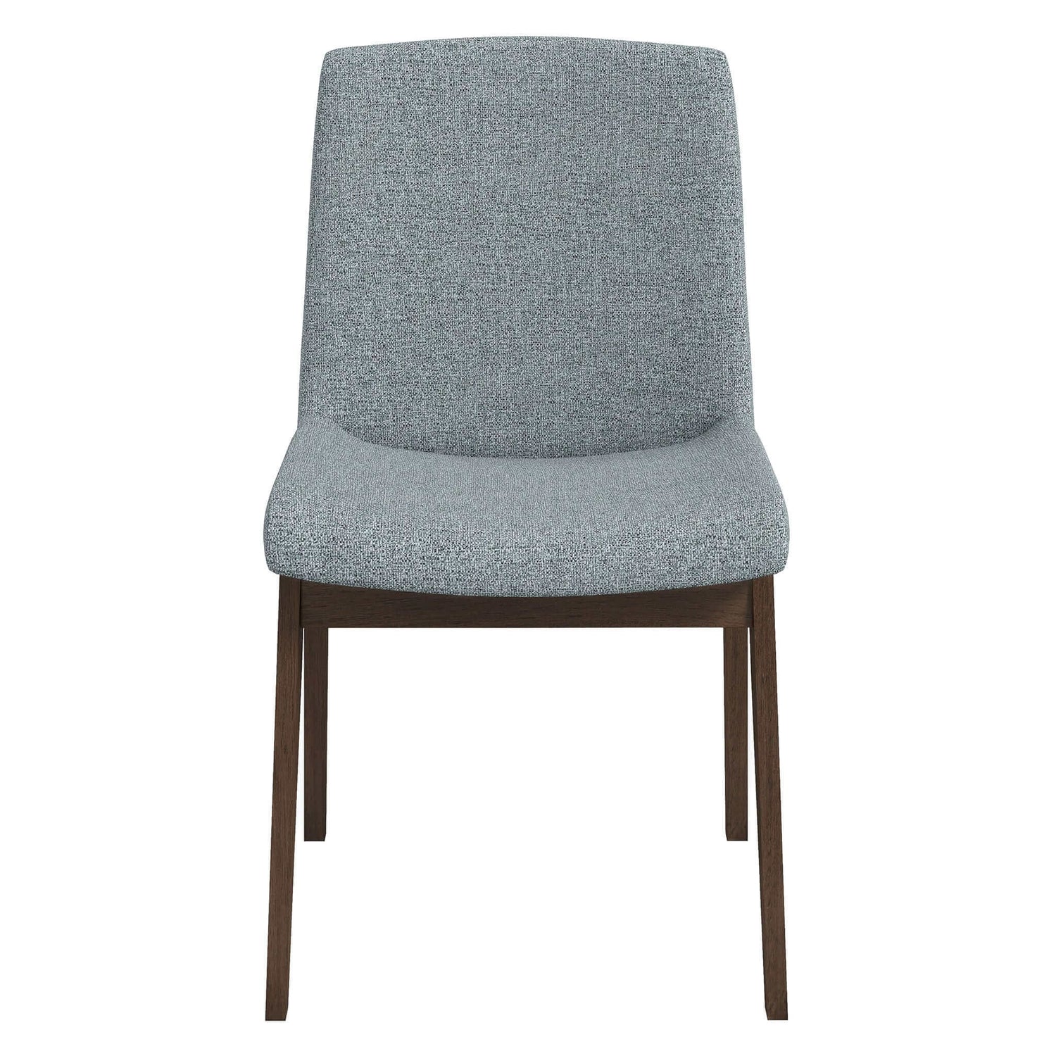 Crystal Dining Chair Set Of 2 Grey Polyester