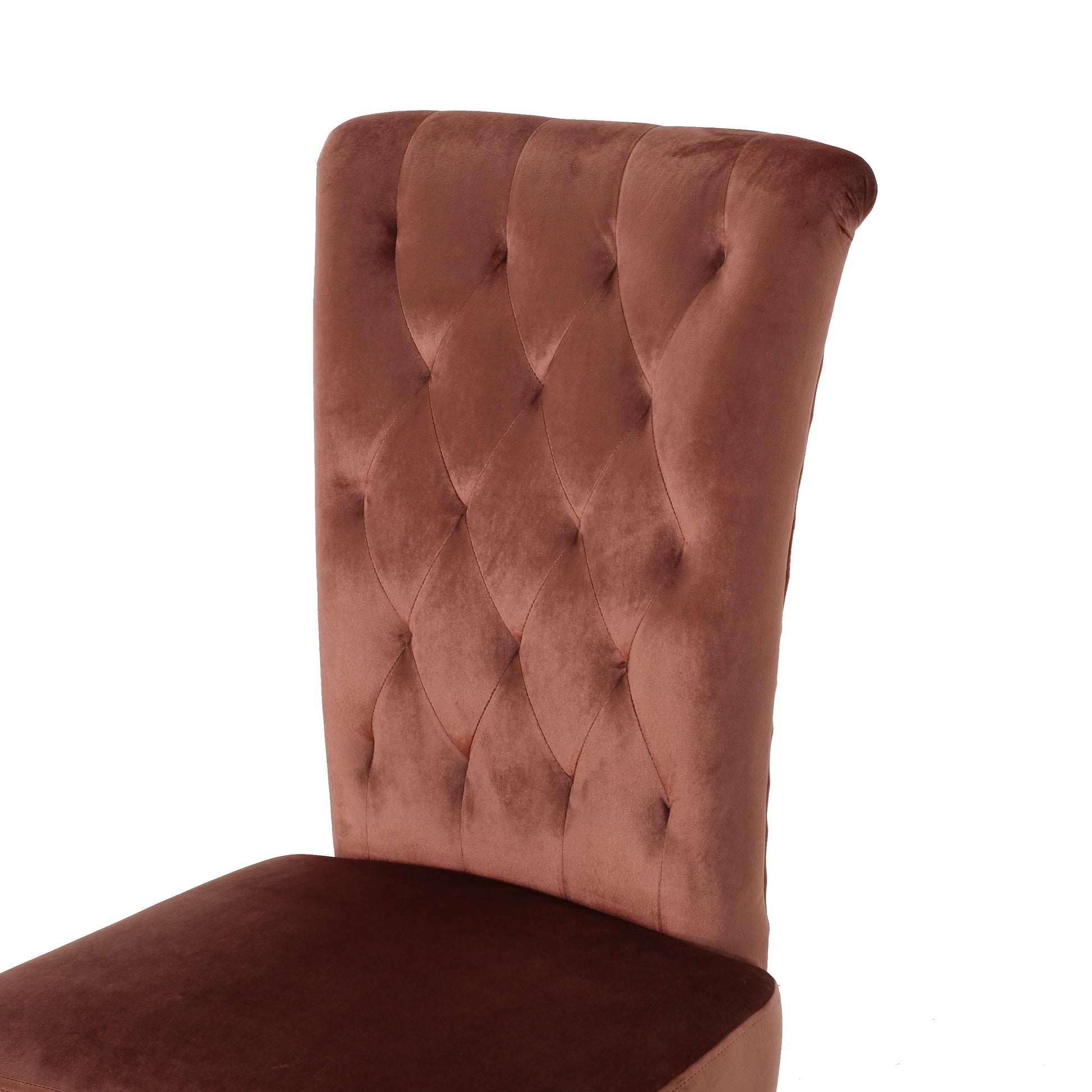 Kd Dining Chair Blush Velvet