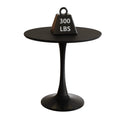 Black Round Dining Table, 31.5