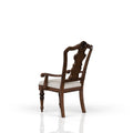 Mahogany Traditional Arm Chair Mahogany Solid Wood Mdf