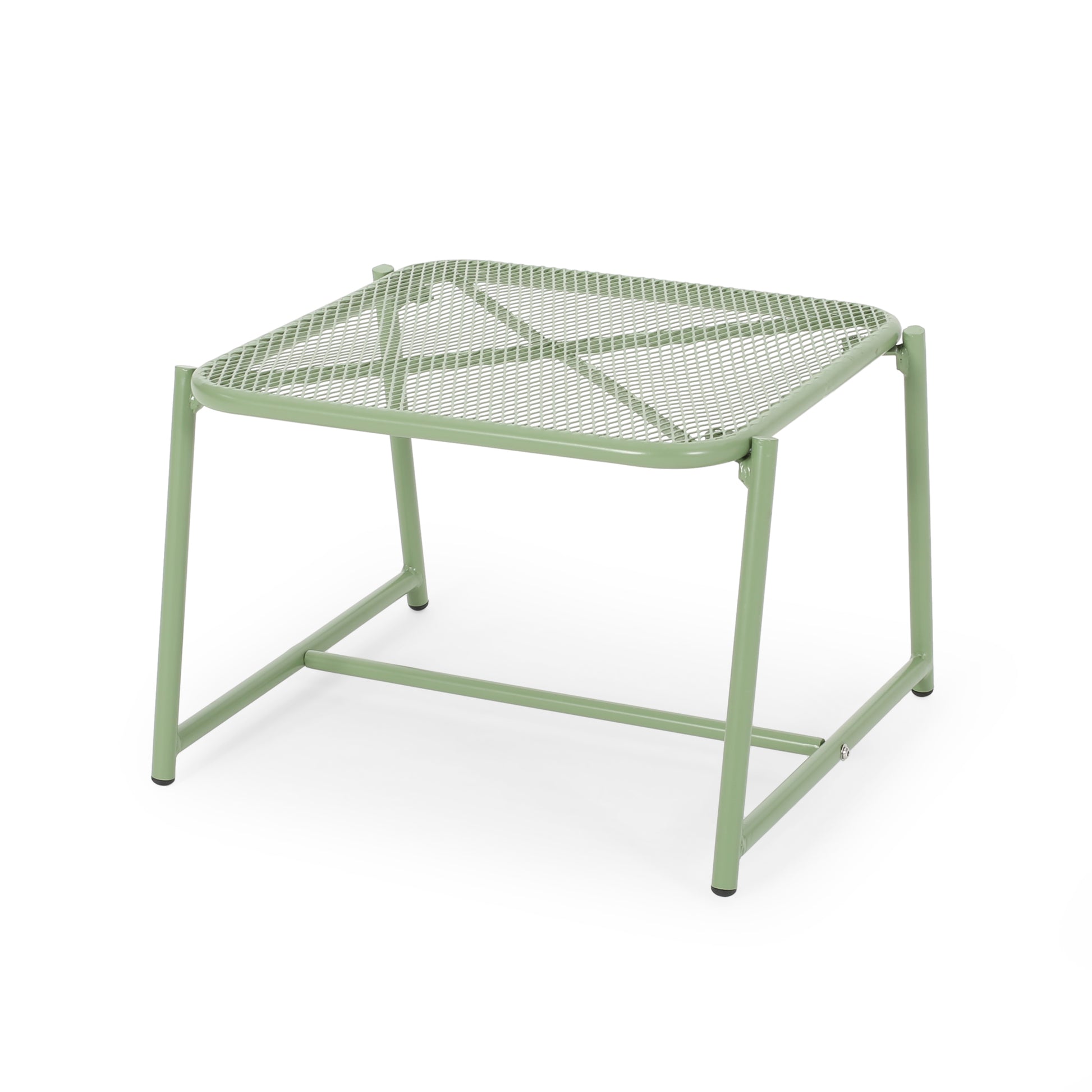 Kincaid 13"H Side Table Green Iron