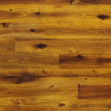 Timberline Brown Gathering Height Table Brown Solid Wood