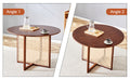 Table And Chair Set, Ancient Style Solid Wood Dining Table, Imitation Rattan Table Legs, Beautiful Simple Solid Wood Dining Chair, Perfect For Dinner, Meetings, Home And Office Decoration Walnut Rubber Wood